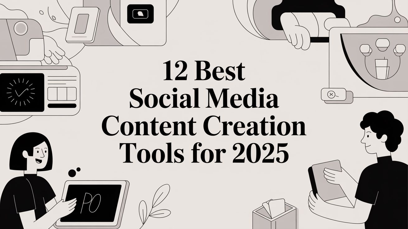 12 Best Social Media Content Creation Tools for 2025