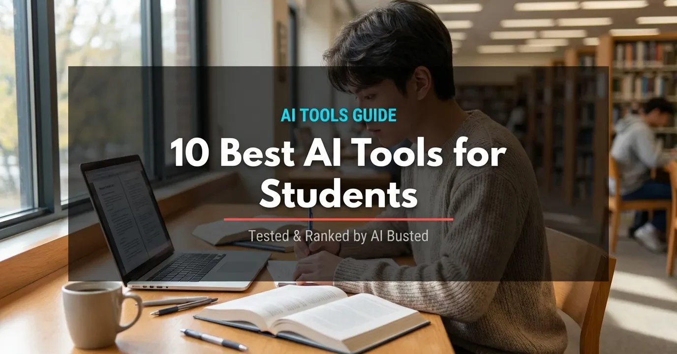10 best AI tools for students in 2026 tested by AI Busted