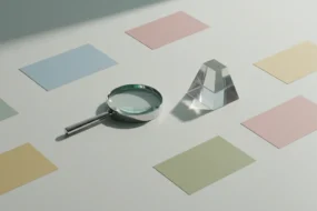 Minimal desk scene with notebook and pen introducing how to use ai detector workflow.