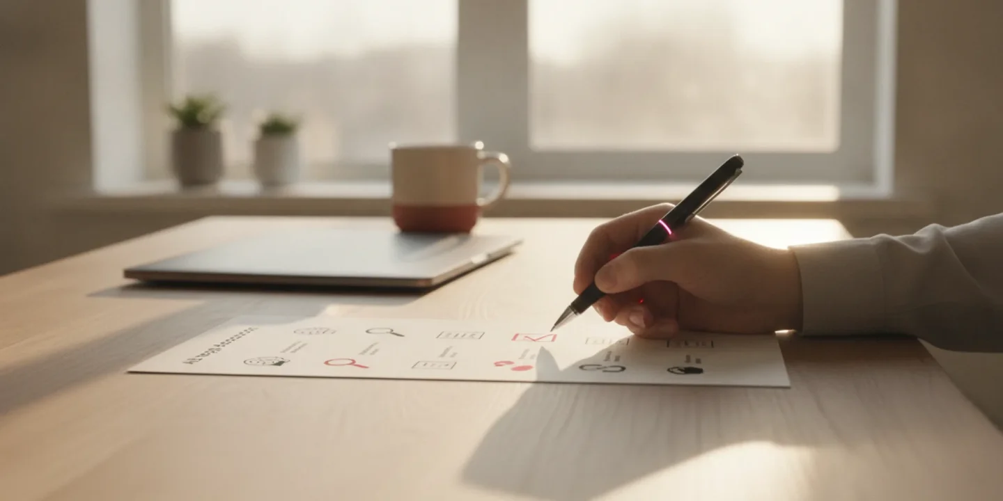 AI blog detector checklist: 7 signs your post will get flagged visual summary