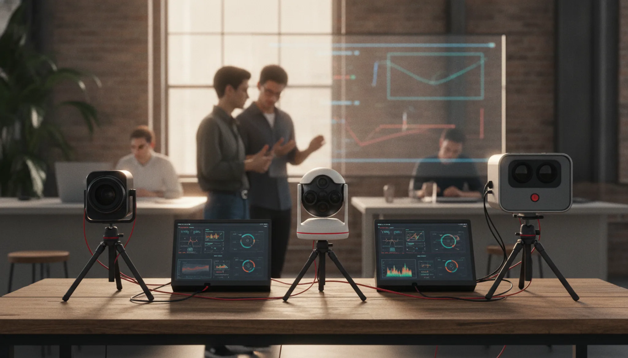 AI detection cameras compared side by side