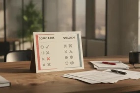 Copyleaks vs QuillBot: which AI detector do teachers trust? visual summary