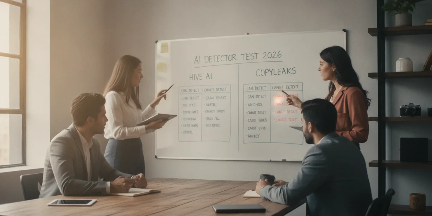 Hive vs Copyleaks: which AI detector wins in 2026? visual summary