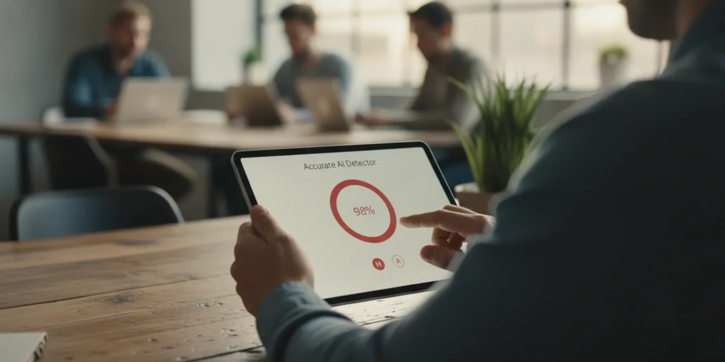 Your step-by-step guide to accurate AI detector visual summary