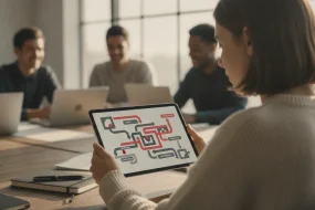 Your step-by-step guide to AI checker and fixer visual summary