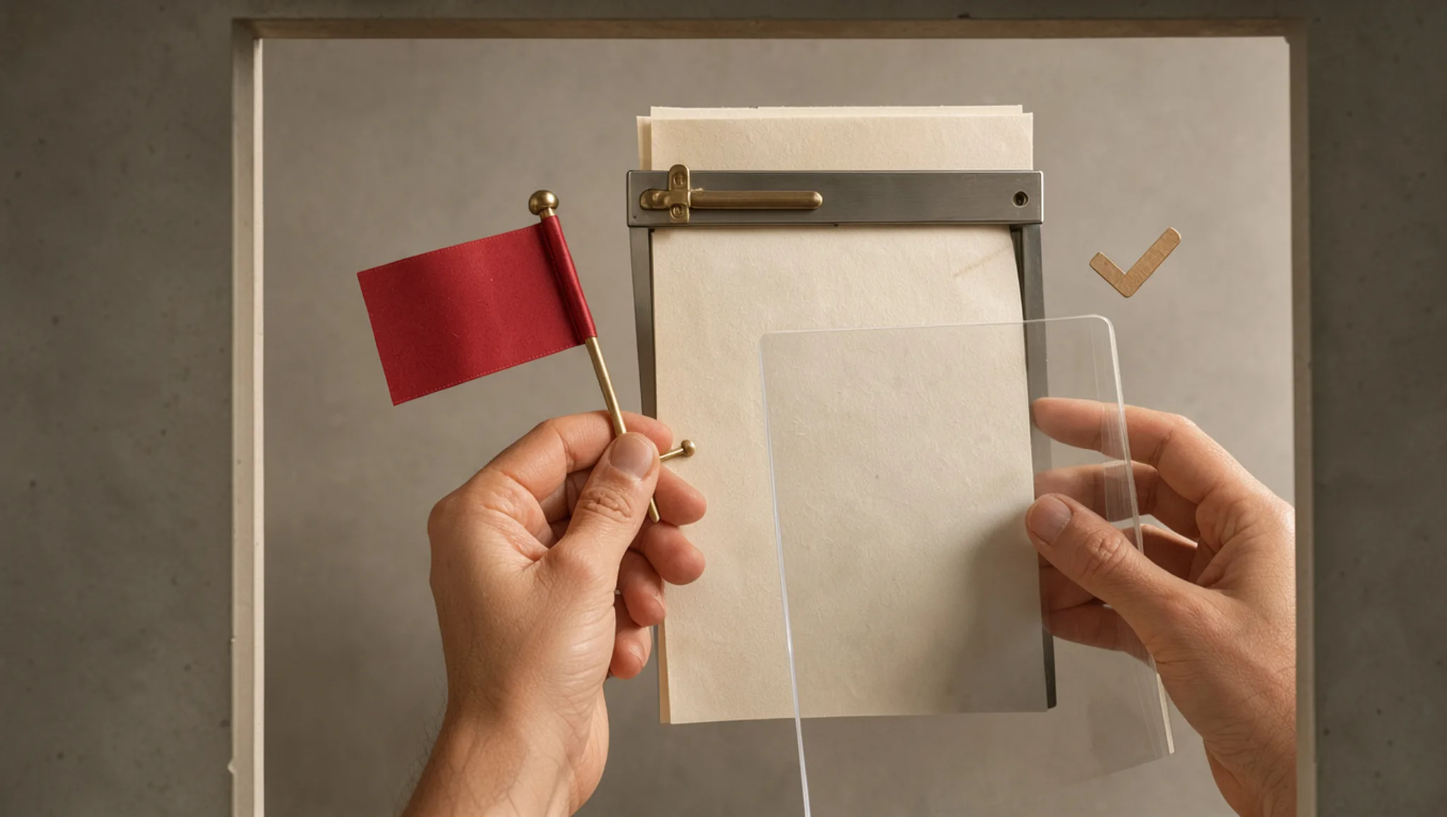 What You Need Before You Touch the Flagged Draft